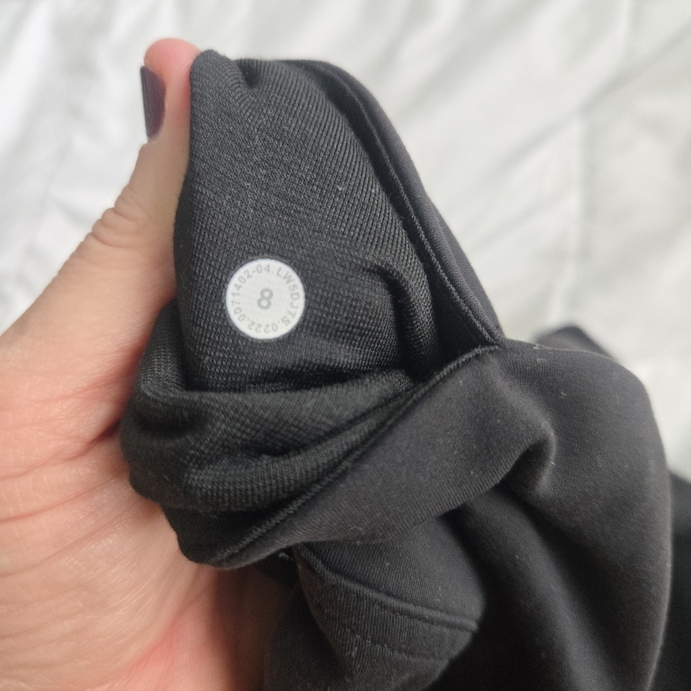 Lululemon Black High-Waisted Instill Leggings Sz 8 - Picture 4 of 6